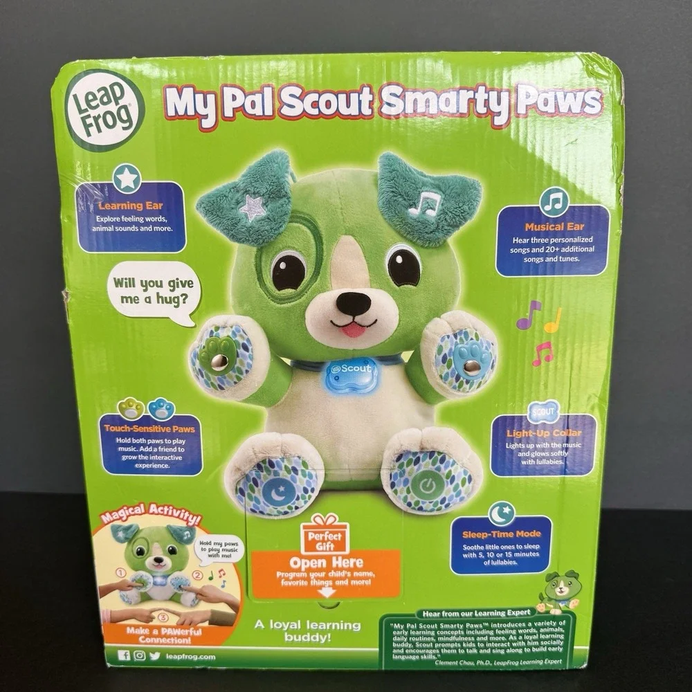 LEAPFROG My Pal Scout Genuine Learning Toddler Kids Learning Plush Educational